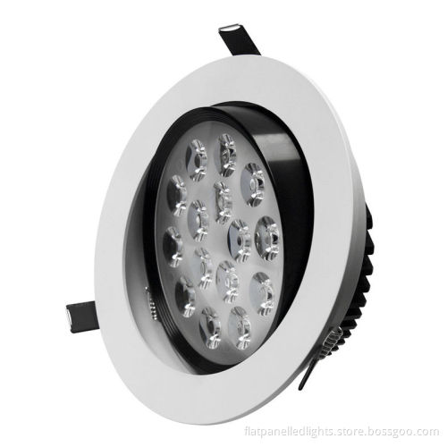 15watt High Brightness Recessed Led Downlight Adjustable With Warmwhite 3000k